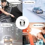 White Car Paper Floor Mats,100Pcs Vehicles Disposable Floor Pads,Temporary Cars Floor Protector,Automotive Mat Covers Protector,Detailing Detail Wash,Temporary Sticky 16x20inch