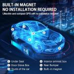 Mini GPS Tracker for Vehicles: Tracker Device for Vehicles No Subscription No Monthly Fee Car Tracker Device Hidden Magnetic Real-Time Tracking for Cars Kids Dogs (GF11-M4)