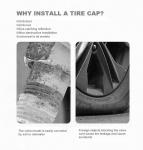 UHAD 4 PCS Prank Tire Valve Stem Caps Funny Airtight Dust Proof Covers Anti-Rust Valve Stem Cover, Car Wheel Tire Exterior Accessories for Cars, SUV, Bike, Trucks, Motorcycles (Black)