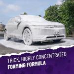 Chemical Guys Extreme Bodywash & Wax Foaming Car Wash Soap - Works with Foam Cannons, Foam Guns, or Bucket Washes for Cars, Trucks, Motorcycles, RVs, and More, Grape Scent - 128 oz (1 Gallon)
