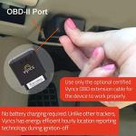Vyncs - GPS Tracker for Vehicles, [No Monthly Fee], 4G LTE, Vehicle Location, Trip History, Driving Alerts, GeoFence, Fuel Economy, OBD Fault Codes, USA-Developed, Family or Fleets