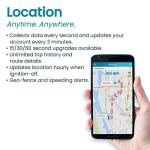 Vyncs - GPS Tracker for Vehicles, [No Monthly Fee], 4G LTE, Vehicle Location, Trip History, Driving Alerts, GeoFence, Fuel Economy, OBD Fault Codes, USA-Developed, Family or Fleets