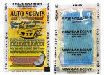 Individually Wrapped - Professional Car Air Freshener Pads - Remove Smells & Add Ambience (15 Per Pack) (New Car)