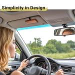 Yuoyar 2Pcs Wood Car Scents Air Freshener Visor Clips Diffuser Odors Eliminator (Coconut)