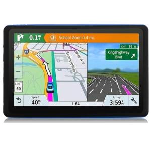 GPS Navigation for Car Truck - Navigation System 7 Inchs Touchscreen Navigator with 2025 US/CA/MX Maps, Free Lifetime Updates for RV, Voice Guidance, Speed & Traffic Alerts, Custom Truck Routing