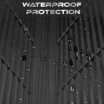 CAR PASS Waterproof Car seat covers Front Seats covers Neoprene Wetsuit, All-Weather Non-Slip Durable, Universal Fit for SUV Sedans Trucks Vans Automotive, Armrest Airbag Compatible, 3D Emboss 2 Black