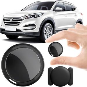 Mini GPS Tracker for Vehicles, Car GPS Tracking Device for Vehicles, Hidden Car Tracking Device No Subscription No Monthly Fee Real-Time GPS Tracking for Kids, Car, Pets(With Magnetic Waterproof Case)