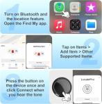 Mini GPS Tracker for Vehicles, Car GPS Tracking Device for Vehicles, Hidden Car Tracking Device No Subscription No Monthly Fee Real-Time GPS Tracking for Kids, Car, Pets(With Magnetic Waterproof Case)