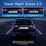 4 Channel Dash Cam 360 Degree View 5G WiFi & APP Control, WIZACE 2K Front and Rear Inside, Left Right Dash Camera for Cars Free 64GB TF Card, G-Sensor, Night Vision, 24H Parking Mode