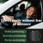 GPS Tracker for Vehicles, Mini Hidden Car GPS Tracker,Magnetic Waterproof GPS Locator Global Coverage Real-Time Tracking,for Cars,Assets,Pets,Children and Elderly,No Subscription No Monthly Fee