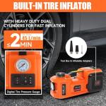 Electric Car Jack Kit with Impact Wrench 5Ton