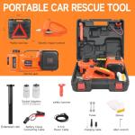 Electric Car Jack Kit with Impact Wrench 5Ton