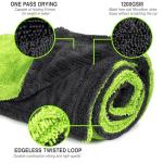 Cilajet Car Care Extreme Oversized Microfiber Car Wash Drying Towel, Paint Safe, Scratch Free, and Lint Free Car Towel, 36"x24"