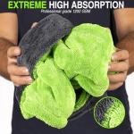 Cilajet Car Care Extreme Oversized Microfiber Car Wash Drying Towel, Paint Safe, Scratch Free, and Lint Free Car Towel, 36"x24"
