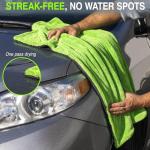 Cilajet Car Care Extreme Oversized Microfiber Car Wash Drying Towel, Paint Safe, Scratch Free, and Lint Free Car Towel, 36"x24"