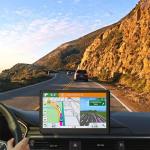 GPS Navigator for Car, Latest 2026 Map 7 inch Touch Screen Car GPS 256-16GB, Voice Turn Direction Guidance, Support Speed and Red Light Warning, North America Lifetime map Free Update(Blue)