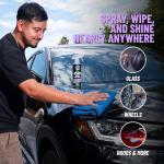 Chemical Guys HydroSpeed Ceramic Quick Detailer Spray - SiO2 Shine Car Detailer Spray for Cars, Trucks, SUVs, Motorcycles and RVs, Boosts Gloss, Hydrophobic Protection and Slickness, 16 oz