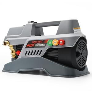 ZORVYGO Pressure Washer, Power Washer with Brushless Induction Motor, 3 Precision Nozzles, 1000ML Foam Cannon, High Pressure Washer for Cleaning Cars, Houses, Driveways