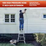 ZORVYGO Pressure Washer, Power Washer with Brushless Induction Motor, 3 Precision Nozzles, 1000ML Foam Cannon, High Pressure Washer for Cleaning Cars, Houses, Driveways