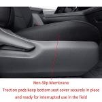 EKR Sienna Seat Covers for 2021 2022 2023 2024 2025 2026 Toyota Sienna LE, XLE,8 Seats,2nd Row 4/2/4 Split,Waterproof Seat Covers Full Set for Trucks - Three Row,Neoprene (Black)