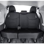 EKR Sienna Seat Covers for 2021 2022 2023 2024 2025 2026 Toyota Sienna LE, XLE,8 Seats,2nd Row 4/2/4 Split,Waterproof Seat Covers Full Set for Trucks - Three Row,Neoprene (Black)