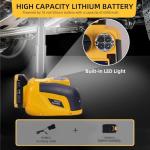 STANDTALL Electric Car Jack Hydraulic Cordless Remote Control 5 Ton 18V Automatic Small Portable Tire Change Kit Emergency Repair Tire Tools for SUV Sedans Vehicle MPV