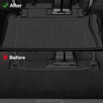 Floor Mats for Toyota Sienna 7 Seats 2021-2025(Not fit 2025 Platinum) Upgrade Trunk Mat All Weather TPE Floor Liners Fit for Sienna XLE/XSE/Limited/Edition Cargo Liner Anti-Slip Full Set Car Mats