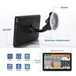 GPS Navigator for Car, 2026 Map 7 inch Touch Screen Car GPS 256-16GB,Voice Turn Direction Guidance, Support Speed and Red Light Warning, North America Lifetime map Free Update Truck(Grenn)