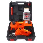 Trihelper Electric Car Jack Set 5 Ton Hydraulic Jack Car Lift Floor Jack with Integrated Tire Pump and Impact Wrench for Sedans SUV MPV Sedan Truck Change Tires Garage Repair