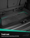 DiffCar® Floor Mats & Cargo Liner for Honda Odyssey 2018-2026, All Weather Car Accessories (Set of 5 Mats)