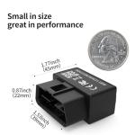 Benbengo OBD GPS Tracker for Vehicles & Fleet, Plug in Car Tracker, 10-sec Real Time, 1-Year Trip Data, 5-Day Free Trial, Speeding and Driver Behavior Tracker for Teens, Mileage Log, Low Subscription