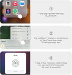 Hongtop Mini GPS Tracker for Vehicles,Real Time Car Tracker Work with Apple Find My(iOS Only),No Subscription Global Coverage Car Locator with Magnetic Case (Black,2PCS)