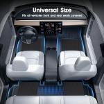 Disposable Floor Mats for Cars, 30 Pack Car Floor Mats, Black Automotive Floor Mats Waterproof Car Foot Pads, Mats for Car Detailing, Universal Fit Protective Front Rear Floor Mat for Cars (20"x16")