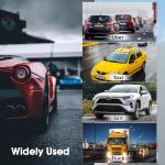 Disposable Floor Mats for Cars, 30 Pack Car Floor Mats, Black Automotive Floor Mats Waterproof Car Foot Pads, Mats for Car Detailing, Universal Fit Protective Front Rear Floor Mat for Cars (20"x16")