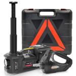 E-HEELP Electric Car Jack Kit 5Ton 12V Hydraulic Car Jack Lift (Lifting Range: 6.1~17.7 inch) with Electric Impact Wrench for SUV MPV Sedan Truck Change Tires Garage Repair