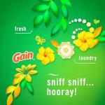 Febreze Air Mist Air Freshener Spray, Odor-Fighting Room Spray, Air Fresheners for Home and Bathroom and Kitchen, Aerosol Can, Gain Original Scent, 8.8oz (Pack of 2)