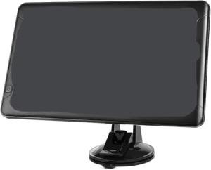 GPS Navigator for Car, Latest 2025 Map, Truck GPS 9 inch Touch Screen, Real Voice Spoken Turn-by-Turn Direction Reminding, Speed and Red Light Warning, Vehicle GPS Satellite Navigation System (Grey)