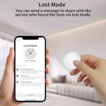 2 Pack GPS Tracker for Vehicles Work with Find My (iOS Only) Real Time Mini Car Air Tracker Tag Global Coverage Hidden Car Locator Tracking Device No Monthly Fee or Subscription No SIM Card Required