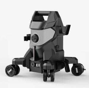 Pressure Washer, High Pressure Washer with 4 Lockable Wheels,Compact Power Washer with Anti-tip Technology, Foam Cannon for Cars/Fences/Driveways/Home Cleaning