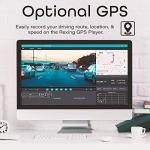 Rexing V1 Basic Dash Cam 1080P FHD DVR Car Driving Recorder, 2.4" LCD Screen 170°Wide Angle, G-Sensor, WDR, Parking Monitor, Loop Recording