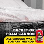 Meguiar's Watermelon Bubblegum Scented Car Wash – Use This Advanced Car Wash Soap in a Foam Cannon or in a Bucket to Quickly Remove Dirt and Grime with Extra-Rich Suds, Plus a Pleasant Scent, 64 oz