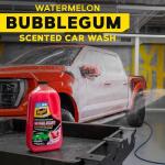 Meguiar's Watermelon Bubblegum Scented Car Wash – Use This Advanced Car Wash Soap in a Foam Cannon or in a Bucket to Quickly Remove Dirt and Grime with Extra-Rich Suds, Plus a Pleasant Scent, 64 oz