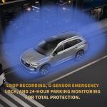 NΞXGΞN 4K Dash Cam Front and Rear, Dual Channel Dash Cam, Built-in WiFi, G-Sensor, Loop Recording, Emergency Lock, Night Vision, 24-Hour Parking Mode, Free 128GB SD Card & Hardwire Kit