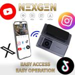 NΞXGΞN 4K Dash Cam Front and Rear, Dual Channel Dash Cam, Built-in WiFi, G-Sensor, Loop Recording, Emergency Lock, Night Vision, 24-Hour Parking Mode, Free 128GB SD Card & Hardwire Kit