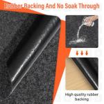 TIXANF 2 Pack 36 x 60 Inch Premium Oil Spill Mat,Garage Floor Mat for Under Car,Highly Absorbent Maintenance Mat Protect Your Floor from Oil Drips, Spills, Splashes and Stains