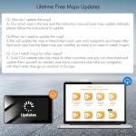 2026 PRO GPS Navigation for Car,RV/Commercial Drivers Semi Truck,16G 7" North/South America Map,Voice Turn Direction Guidance,Free Lifetime Map Update,Custom Truck Routing