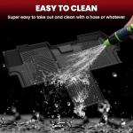 LASFIT Floor Mats for 2018 2019 2020 2021 2022 2023 2024 2025 2026 Dodge Ram Promaster 1500 2500 3500, All Weather TPE Custom Fit Car Mats Floor Liners 1st Row Only, Black