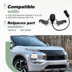 Front View Camera Compatible with 2022-2024 Mitsubishi Outlander 2.4L 2.5L 2023-2024 Outlander PHEV 2.4L Replace 8781A314 284F1W040P Parking Assist