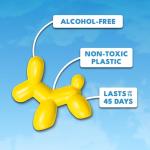 Little Pup 96602 Vanilla Scent, Car Air Freshener, Clips to A/C Air Vent, Alcohol-Free Fragrance Oil, Non-Hazardous and Non-Toxic Plastic, Set of 1