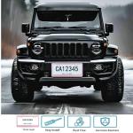 Fashion 2 Pack Matte Cherry Baby Pink License Plate Frames, Stainless Steel Car License Plate Cover Car Accessories with Screw Caps (Pink)